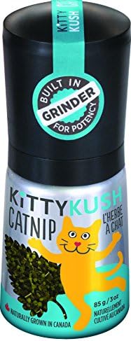Kitty Kush Catnip Pellets with Built-in-Grinder