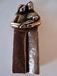 Handschmeichler Bronze " Geborgenheit schenken " Taufgeschenk Original Handarbeit aus dem Kloster Maria Laach 803014/7
