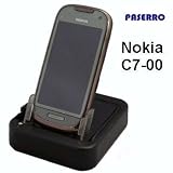 Produkt-Bild: Paserro Dockingstation (USB) DUO mit 2. Akku-Ladeschacht inkl. Netzladeger&auml;t passend f&uuml;r Nokia C7-00