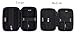 BUBM Portable EVA Hard Drive Case Travel Organizer Electronics Accessories /Cables & Accessories/ Hard Drive Portable Hard Drive Case Bag Organizer Small Bag Case for Electronics (Gray Large)