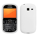 Solid White Silicone Skin Gel Cover Case For Samsung Freeform III R380