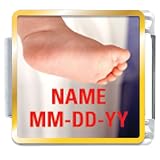 Baby Foot Custom Italian Charms Bracelet Link