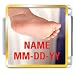 Baby Foot Custom Italian Charms Bracelet Link