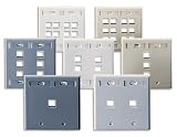 LEVITON 6 PORT BLACK