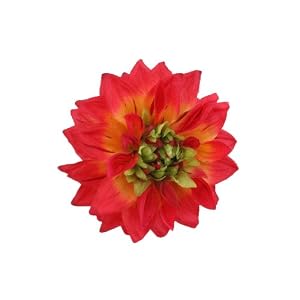 Orange Silk Floral Napkin Ring Orange Silk Floral Napkin Ring