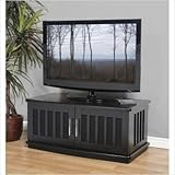 Premium 42" TV Stand (Black Oak) (18.75"H x 42"W x 22"D)