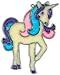Makit And Bakit Glowing Stained Glass Suncatchers-Unicorn