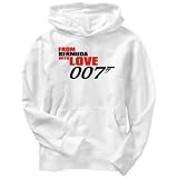 Sweatshirt White  From Bermuda With Love  Country