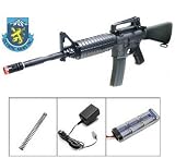 Olympic Arms PCR-97 M4 AEG Upgraded M120 Spring Airsoft Rifle