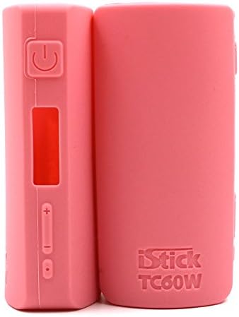 Protector Silicone Rubber Case Non-slip Cover Protective Skin for Eleaf Istick Tc 60w (Pink)