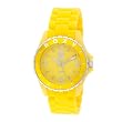 Roxy Women's W205BR-YEL Jam Plastic Silver Detail Watch