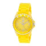 Roxy Women's W205BR-YEL Jam Plastic Silver Detail Watch