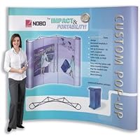 Rollup display panels for exhibitions