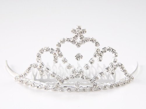 costumes ideas:Princess Jasmine Diamond Tiara - Wedding Bride - Girl & Woman Tiara w. Comb