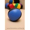 Jonglierball: HENRYS Beanbag Premium (Glattleder) 67 mm, schwarz-blau (St�ckpreis)