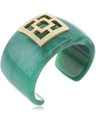 Trina Turk "Palm Springs Classics" New Textured Brick Cuff Bracelet, 2.61"
