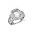 0.75 CT Round Diamond Antique Engagement Ring, F - G Color, VS1 - VS2 Clarity (Platinum) 10.9g