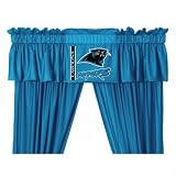 Sports Coverage NFLPanDV Carolina Panthers Drapes and Valance