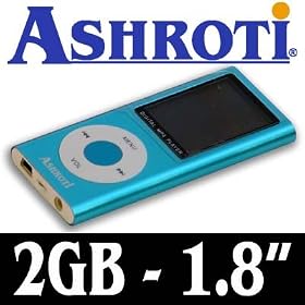 GENUINE OEM ASHROTI 2GB Mp3/Mp4 Player 1.8