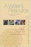 A Writers Resource (comb) with Student Access to Catalyst 2.0