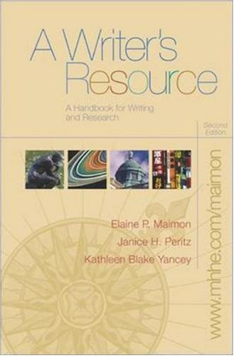 A Writer's Resource (comb) with Student Access to Catalyst 2.0