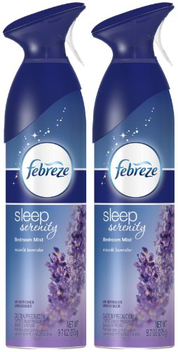 Febreze Air Effects Sleep Serenity Bedroom Mist Air Refresher - Moonlit Lavender - 9.7 oz - 2 pk