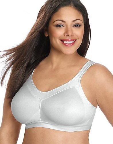 Playtex Seamless Sports Bra Style 4159 - White - 40DDD