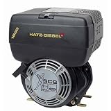 Hatz Diesel Engine with Electric Start - 7 HP, 1in. x 2.84in. Shaft, Model# 1B30XRES-9904