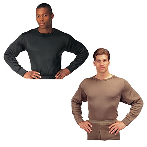 Rothco ECWCS Crew Neck Polyester Thermal Underwear Shirt