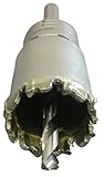 エスコ 38mm超硬付パイプ用ホールソー EA822D-38S