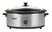Nesco 4816-25PRG Professional 6-Quart Stainless Steel Roaster Oven with Glass Cover, Porcelain Cookwell photo