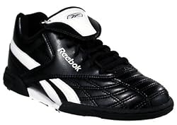 Reebok Boys Campio TD Turf Jr Black/White Cleats