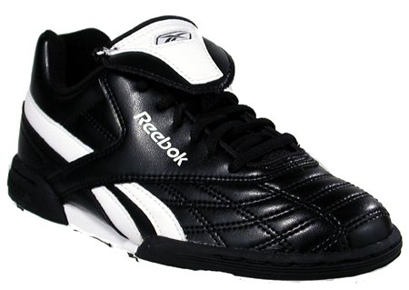 Reebok Boys Campio TD Turf Jr Black/White Cleats