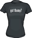 got thome? Women's Tee Shirt Large-Yellow Babydoll (petite fit)