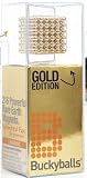 BUCKYBALLS GOLD PLATED AMAZING 216 MAGNETIC BUCKY BALLS