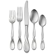 Oneida Satin Aquarius 20-Piece Stainless Flatware Set, Service for 4