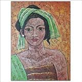 Adoration Lady Painting - Bali Art - New Arrivals - CraftNetwork
