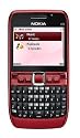 Nokia E63 Unlocked Cell Phone with 2 MP Camera, International 3G, Wi-Fi, Media Player, MicroSD Slot--International Version with No Warranty (Ruby Red)