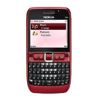 Nokia E63 Unlocked Cell Phone with 2 MP Camera, International