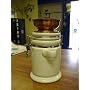 White Ceramic Hand Coffee Grinder