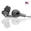 ACOUSTIBUDS - Premium Adapters for Earphones AND Bluetooth Headsets. A new solution for in-ear audio. MADE IN THE USA. Adapters only, earphones not included. Black, Two Pair & Two Sizes