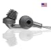 ACOUSTIBUDS - Premium Adapters for Earphones AND Bluetooth Headsets. A new solution for in-ear audio. MADE IN THE USA. Adapters only, earphones not included. Black, Two Pair & Two Sizes