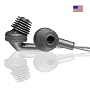 ACOUSTIBUDS - Premium Adapters for Earphones AND Bluetooth Headsets. A new solution for in-ear audio. MADE IN THE USA. Adapters only, earphones not included. Black, Two Pair & Two Sizes