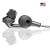 ACOUSTIBUDS - Premium Adapters for Earphones AND Bluetooth Headsets. A new solution for in-ear audio. MADE IN THE USA. Adapters only, earphones not included. Black, Two Pair & Two Sizes