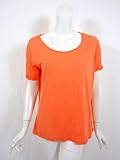 IMAGE OF Graham & Spencer womens coral orange tee top P