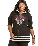 Rocawear - Rocawear Plus Size Active Printed Hoodie
