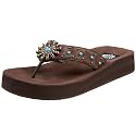 Yellow Box Women's Deuce Jeweled Thong