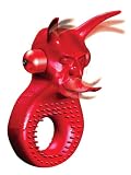 Power Bullet Diablo 3-Speed Penis Ring, Red