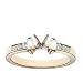 18k Yellow Gold Prong Set Baguette Diamond Engagement Ring Setting (1/3 ct tw, I, I1)