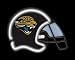 Jacksonville Jaguars Neon Helmet